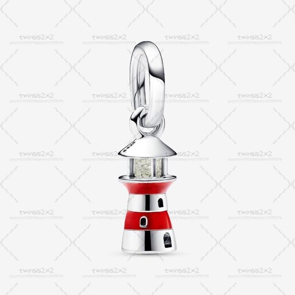 Pandora Glow-in-the-dark Lighthouse Dangle Charm|Pendant - Picture 1 of 2